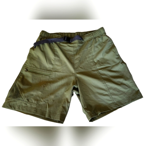 Columbia Olive Green Men's Shorts - Picture 1 of 7